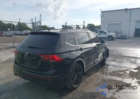 2022 Volkswagen Tiguan 2.0T Se R-Line Black z USA, uszkodzony, nr VIN 3VVCB7AX0NM173051